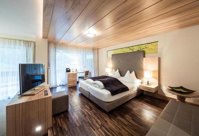 Номер Deluxe с Балконом, Quellenhof Luxury Resort Passeier