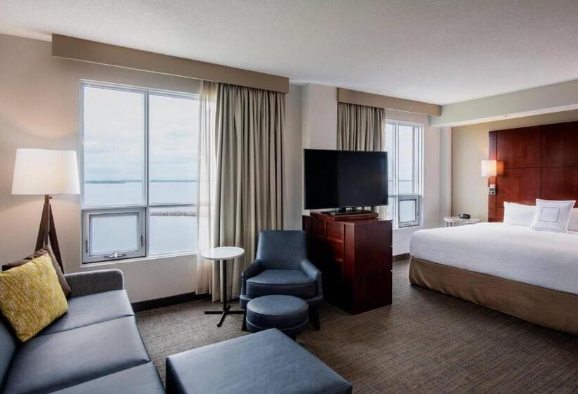 Студио Стандарт Кровать Кинг, Residence Inn By Marriott Kingston Water's Edge