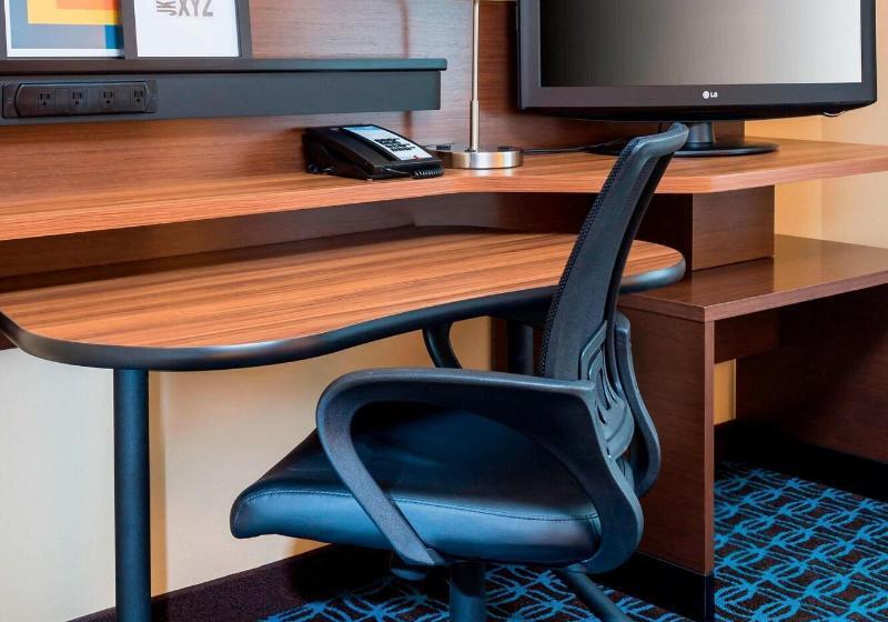 带大床的标准工作室, Hampton Inn & Suites Syracuse Dewitt