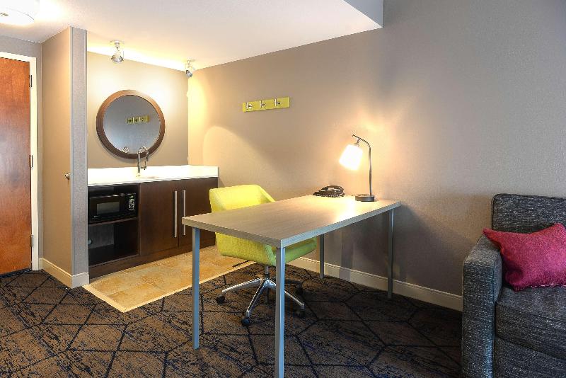 Estúdio standard Cama King, Hampton Inn & Suites Atlsix Flags