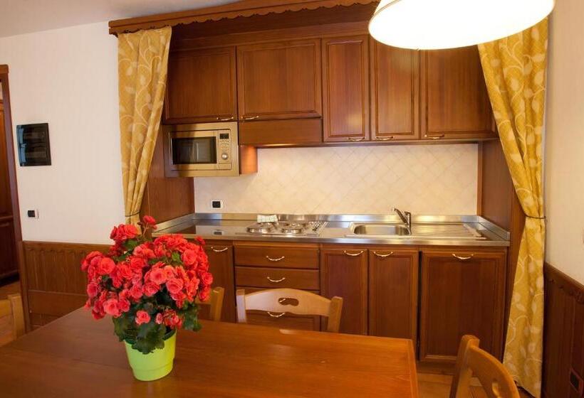 Апартаменты 1 Спальня с Балконом, Residence Le Grand Chalet