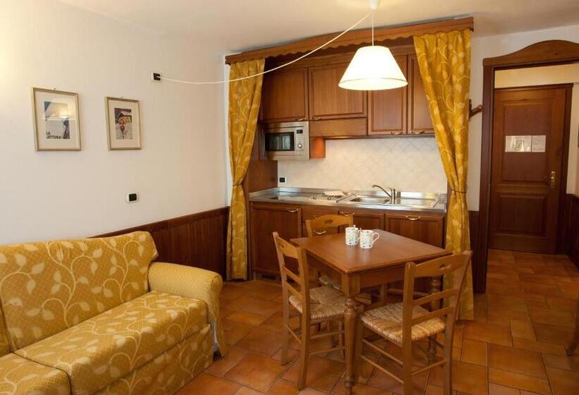 Апартаменты 1 Спальня с Балконом, Residence Le Grand Chalet