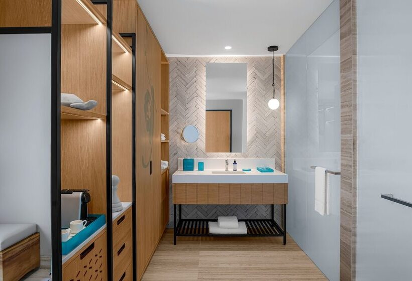 带大床的标准间, Hilton Tulum Riviera Maya Allinclusive Resort