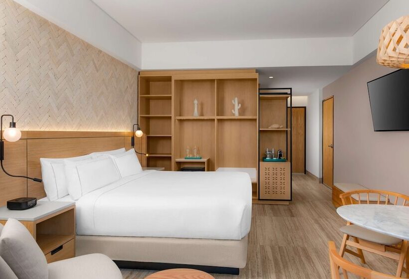 适合残疾人士使用的带超级大床的标准间, Hilton Tulum Riviera Maya Allinclusive Resort