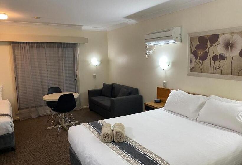 장애인을 위한 스탠다드 룸, All Settlers Motor Inn Parkes