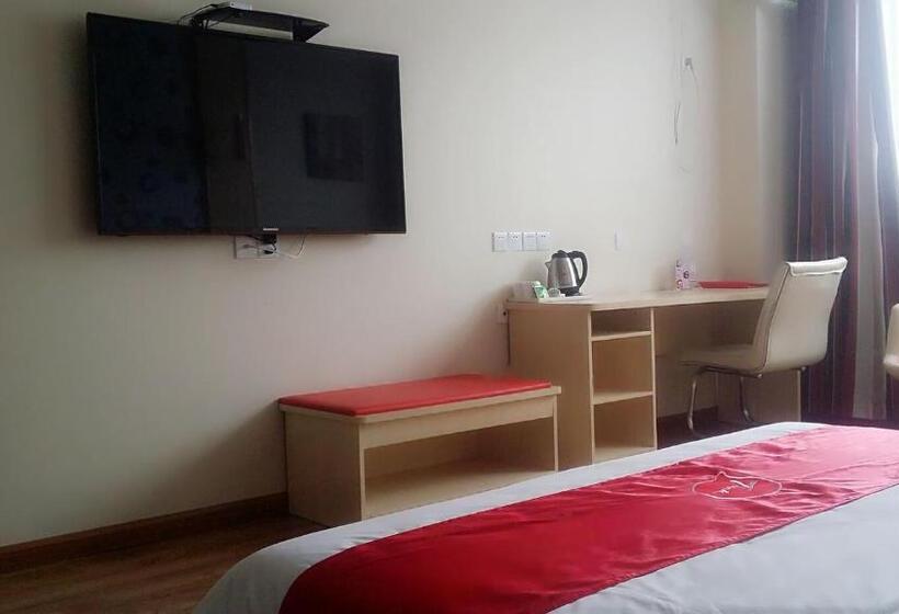 Люкс Повышенной Комфортности, Thank Inn Chain Hotel Jiangsu Yangzhou Jiangdu District Daqiao Town