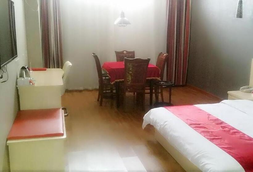 Номер Стандарт, Thank Inn Chain Hotel Jiangsu Yangzhou Jiangdu District Daqiao Town