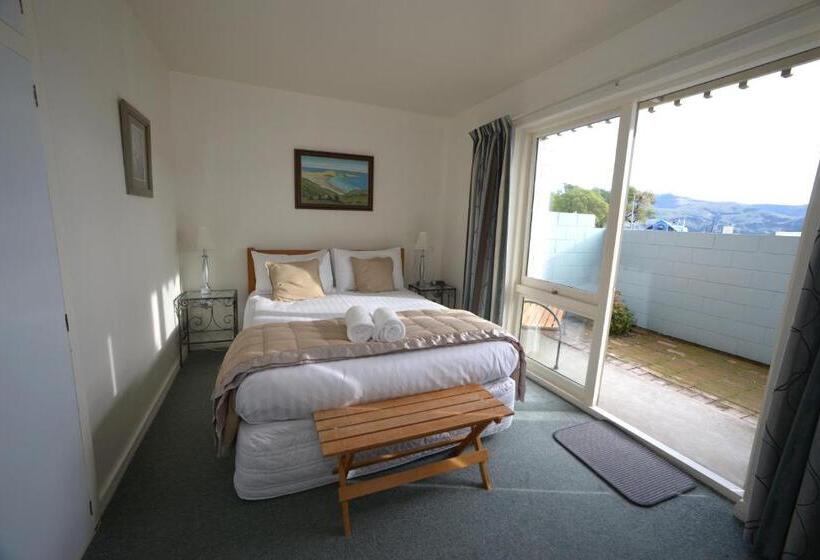 침실 1개 바다 전망 아파트, Akaroa Village Inn