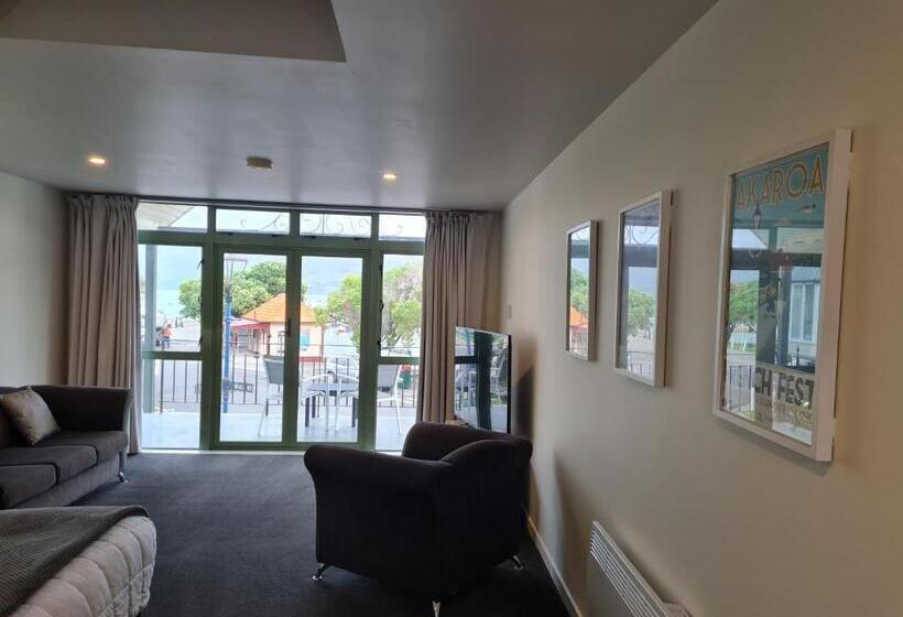 디럭스 스위트 바다 전망, Akaroa Village Inn