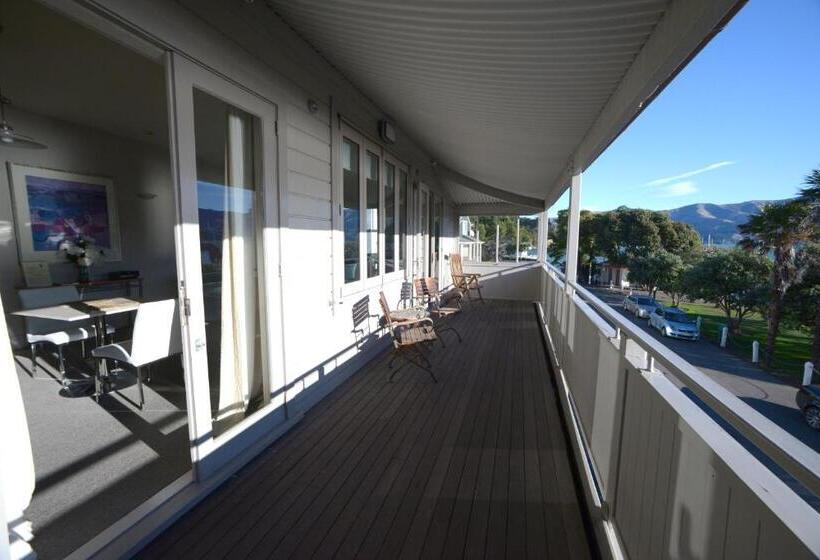 1침실 펜트하우스 아파트, Akaroa Village Inn