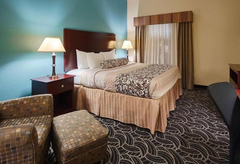 Номер Стандарт Кровать Кинг Адаптированный для Инвалидов, Best Western Plus Katy Inn And Suites