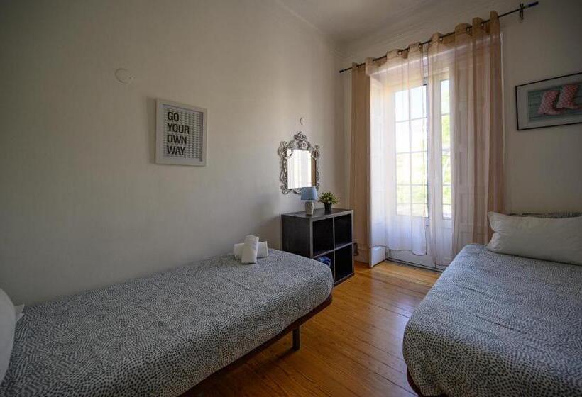 اتاق راحتی, Terrace Lisbon Hostel