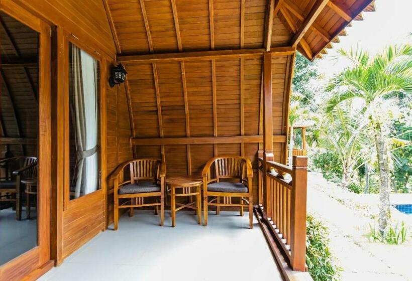 디럭스 룸, Kelingking Mesari Villa And Spa
