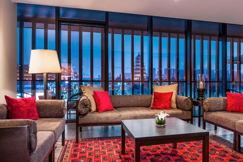 Номер Клуб Кровать Кинг, The Westin Xi An