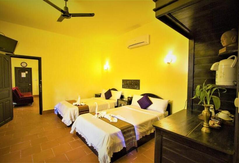 غرفة ديلوكس مطلّة علي الحديقة, Sonalong Boutique Village & Resort