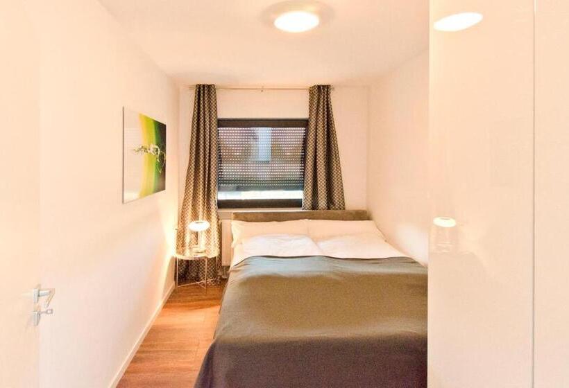 Апартаменты Комфорт 1 Спальня, Eco Smart Apartments Nurnberg Sud