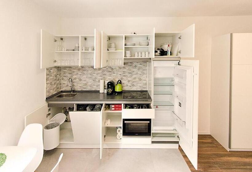 Апартаменты 2 Спальни, Eco Smart Apartments Nurnberg Sud