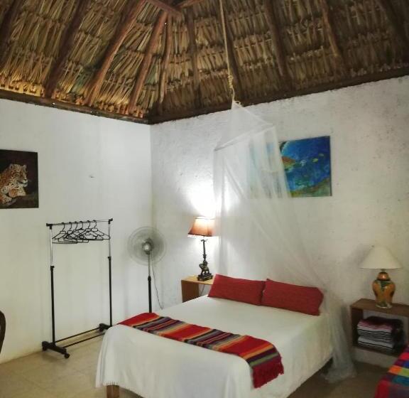 标准间, Mayan Bungalow Near Chichén