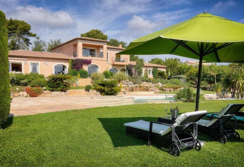 اتاق استاندارد با چشم‌انداز باغ, Havre De Paix 5 étoiles Prestige Jacuzzi, Hammam, Sauna, Piscine Chauffée Mougins Cannes Grasse