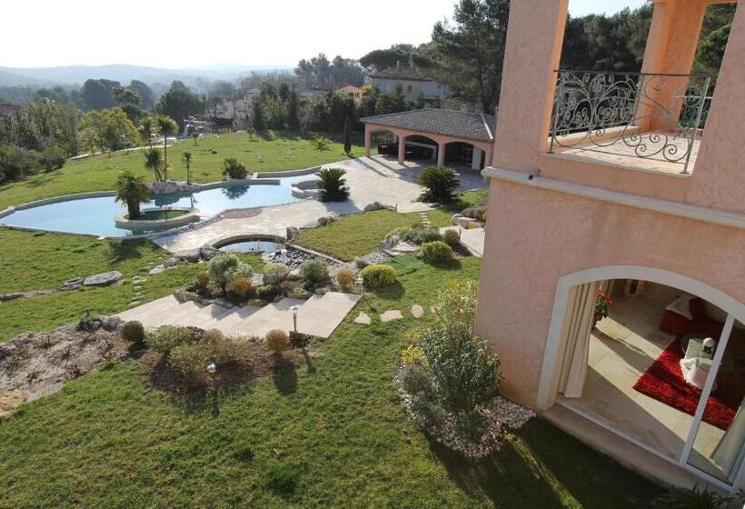 اتاق استاندارد با چشم‌انداز باغ, Havre De Paix 5 étoiles Prestige Jacuzzi, Hammam, Sauna, Piscine Chauffée Mougins Cannes Grasse