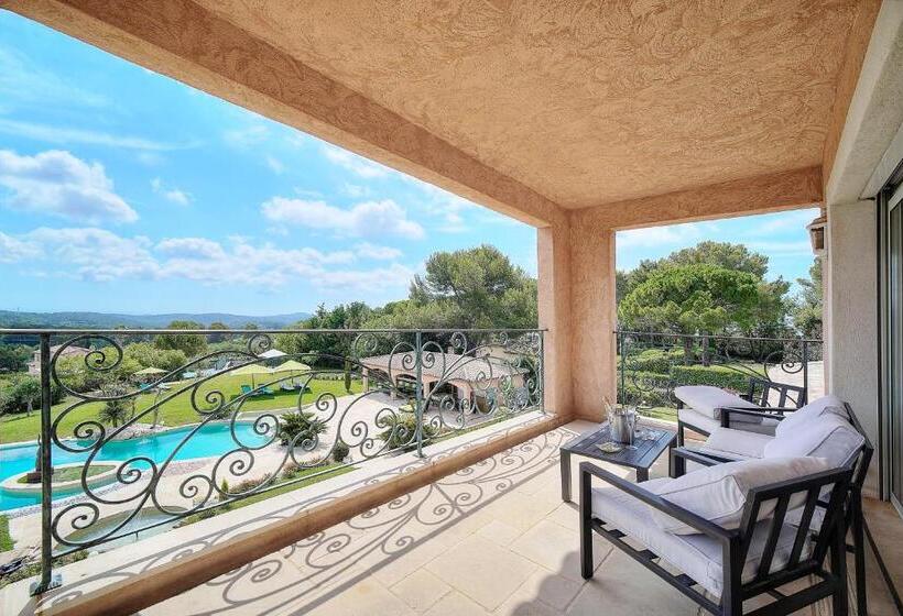 اتاق استاندارد با تخت بزرگ, Havre De Paix 5 étoiles Prestige Jacuzzi, Hammam, Sauna, Piscine Chauffée Mougins Cannes Grasse