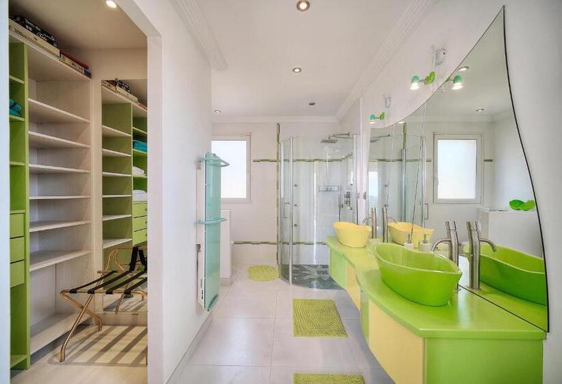 اتاق استاندارد با چشم‌انداز دریا, Havre De Paix 5 étoiles Prestige Jacuzzi, Hammam, Sauna, Piscine Chauffée Mougins Cannes Grasse