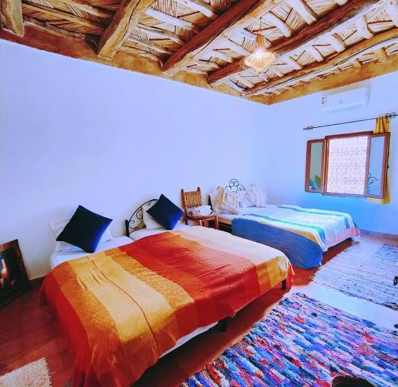 اتاق خانوادگی با چشمانداز باغ, Riad Kasbah Des Roches