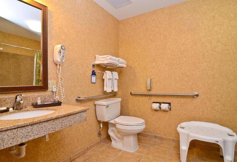 适合残疾人士使用的带超级大床的标准间, Best Western Plus Kelly Inn And Suites