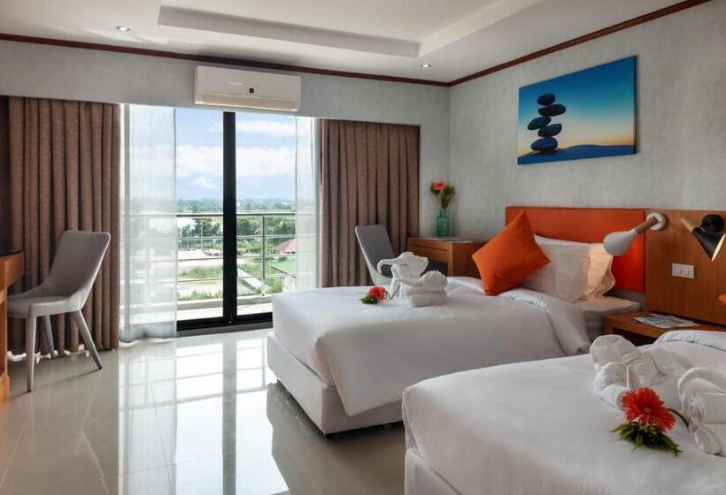 Номер Deluxe, 7 Days Premium Hotel Bangna   Suvarnabhumi Airport