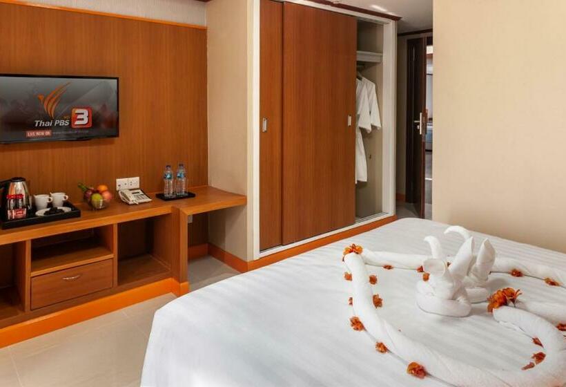 Номер Deluxe, 7 Days Premium Hotel Bangna   Suvarnabhumi Airport