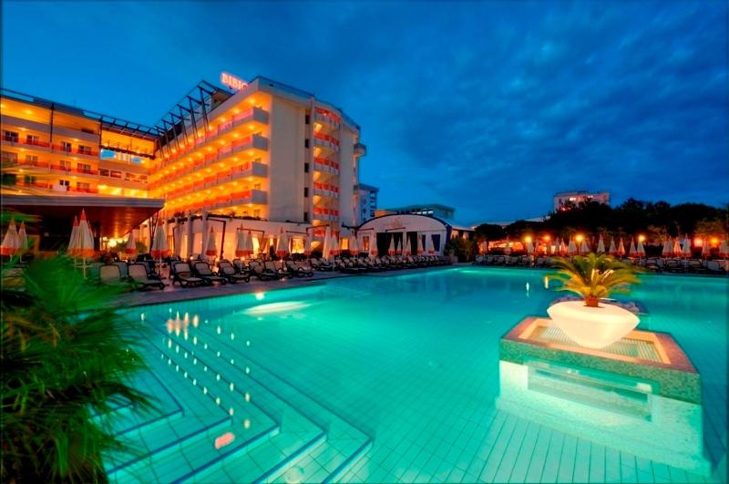 标准间侧面带海景, Bibione Palace