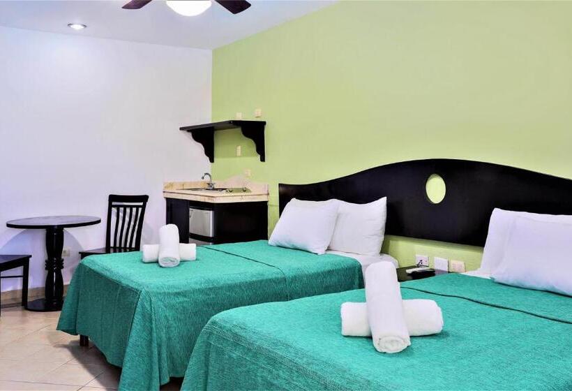 Standardzimmer 2 Doppelbetten, Colonial Playa Del Carmen
