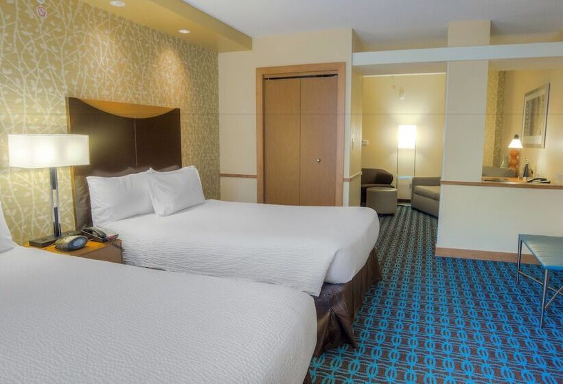 Номер Стандарт 2 Двуспальные Кровати, Fairfield Inn & Suites By Marriott Mobile Daphne/eastern Shore