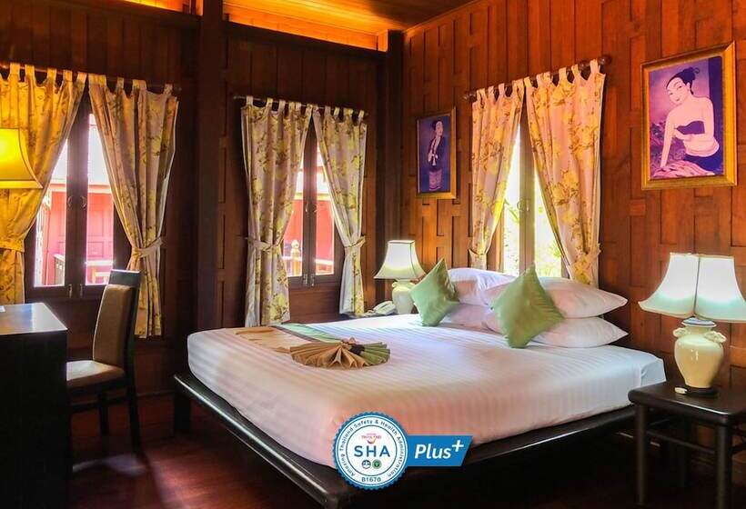 デラックスルーム, Baan Amphawa Resort & Spa