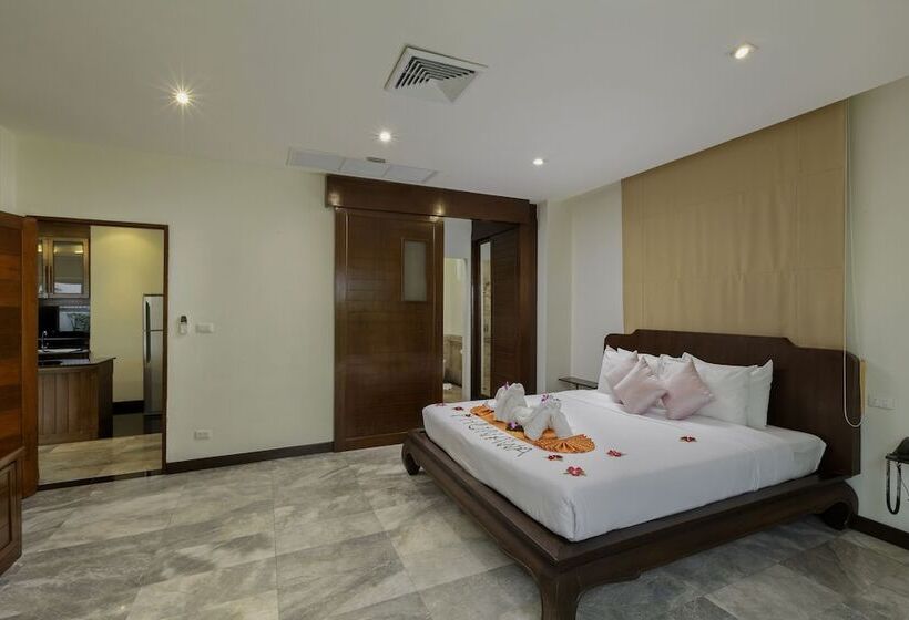 침실 2개 스위트, Phunawa Resort Phuket Karon Beach   Sha Plus