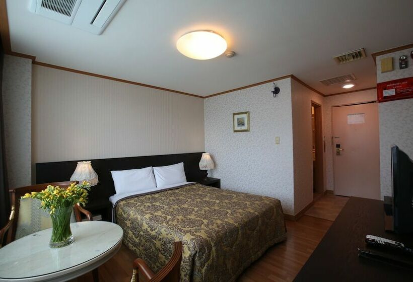 اتاق استاندارد با تخت دوبل, Danyang Tourist Hotel Edelweiss