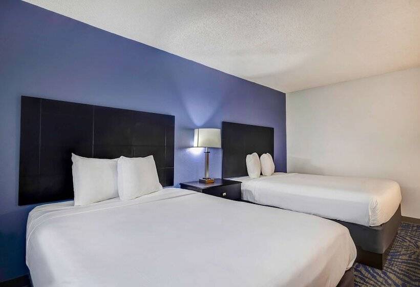 스탠다드 룸 더블 침대 2개, Motel 6 Arlington Tx Entertainment District