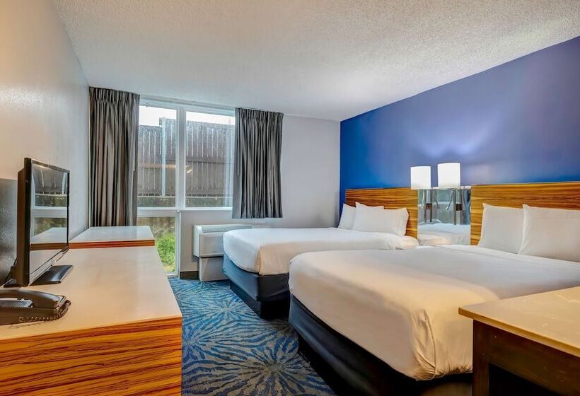 스탠다드 룸 더블 침대 2개, Motel 6 Arlington Tx Entertainment District