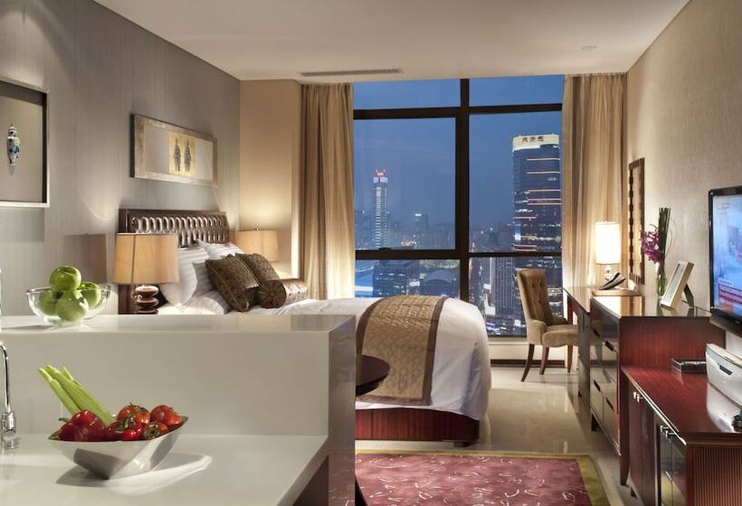 Студия Deluxe, Oakwood Premier Guangzhou