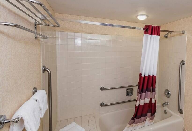 장애인을 위한 수피리어 룸, Red Roof Inn & Suites Mt Holly  Mcguire Afb
