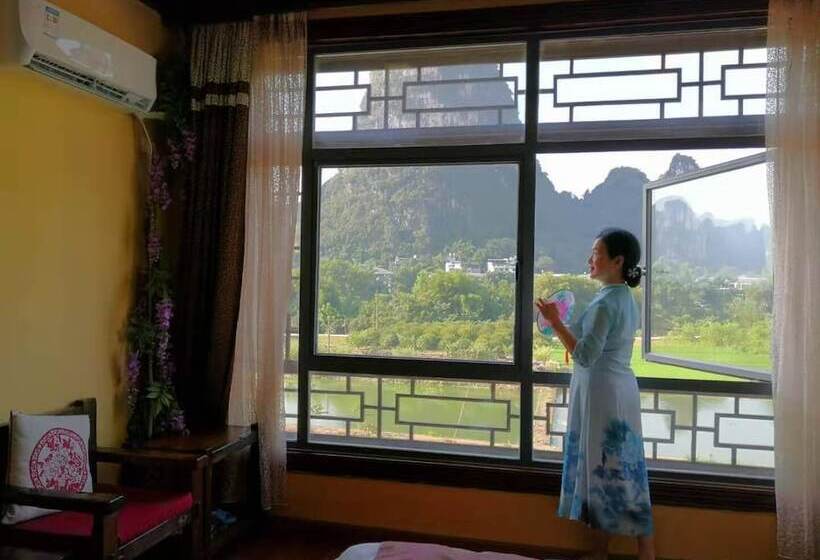 Номер Deluxe Вид на Горы, Yangshuo Hidden Dragon Villa