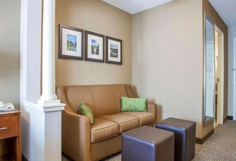Люкс Кровать Кинг, Comfort Suites West Warwick  Providence