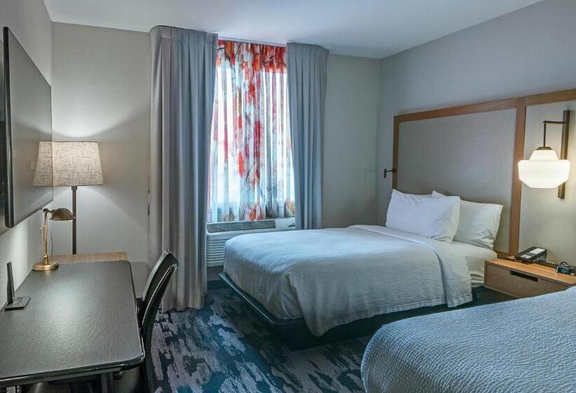 Номер Стандарт 2 Двуспальные Кровати, Fairfield Inn By Marriott New York Laguardia Airport/astoria