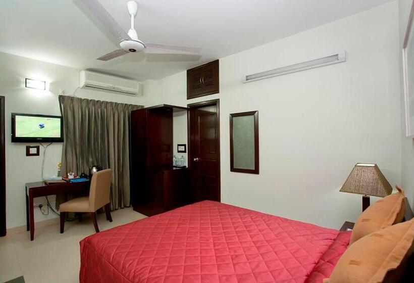 带大床的豪华间, Well Park Residence Boutique Hotel & Suites