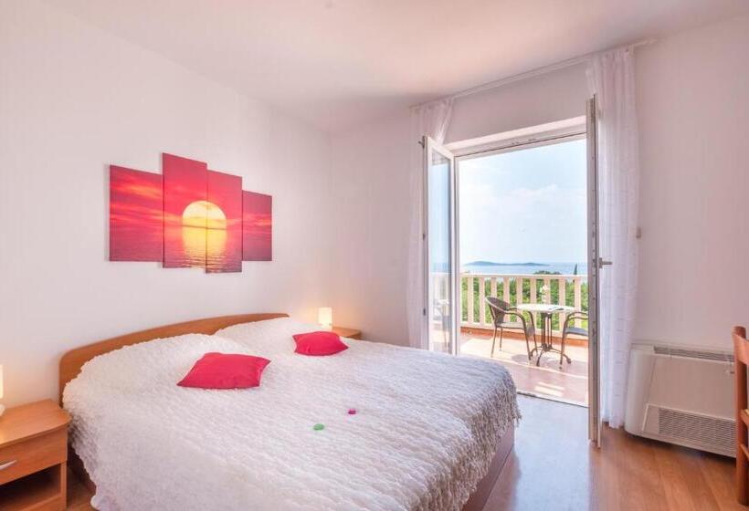 اتاق لوکس با چشم‌انداز دریا, Villa Panorama Dubrovnik
