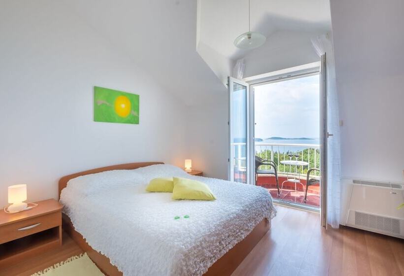 اتاق راحتی با چشم‌انداز دریا, Villa Panorama Dubrovnik