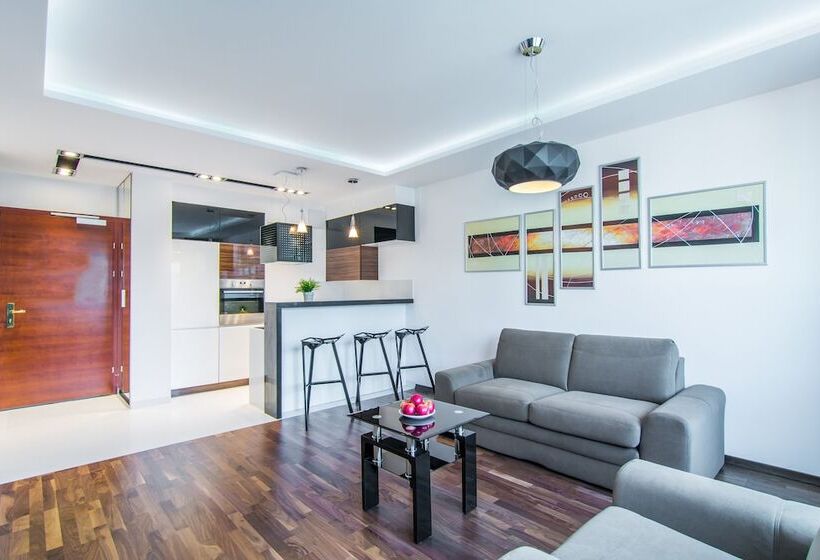 1 Yatak Odalı Lüks Daire, Inqse Warsaw | Centre