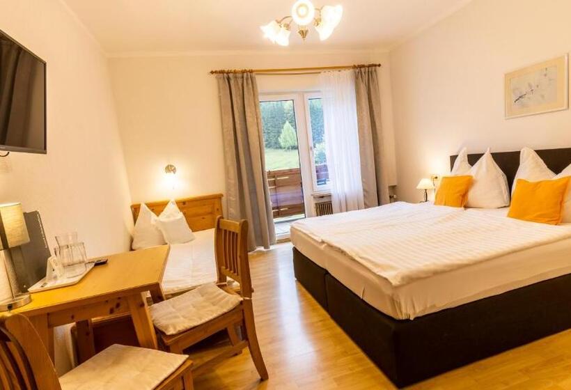 غرفة قياسية ثلاثية, Alpenhotel Ensmann