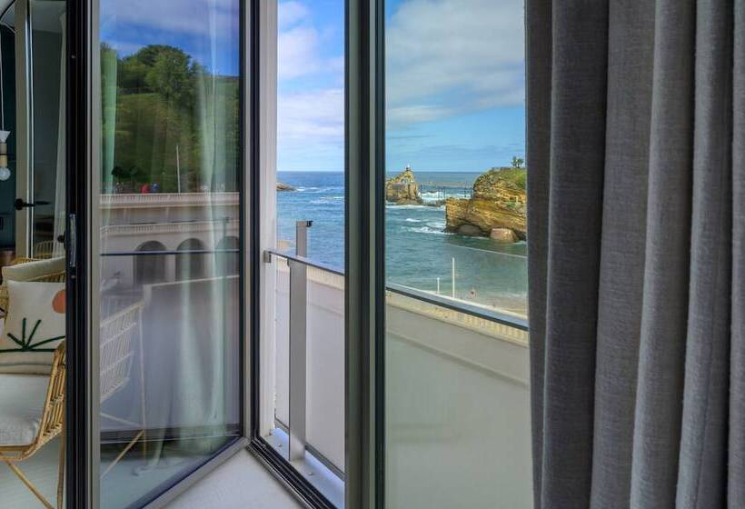 可观海景的舒适型房间, Hôtel De La Plage