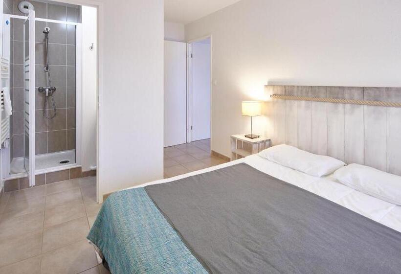 Семейные Апартаменты 3 Спальни, Résidence Vacances Bleues Les Jardins D Arvor